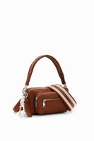 Schoudertas logo S - BROWN - U