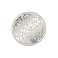 Wanddecoratie DKD Home Decor Boomstructuur Hout MDF (90 x 2 x 90 cm)