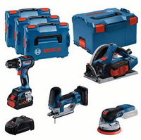 Bosch Blauw 4-delige Combopack | GSR + GKT + GST + GEX in L-Boxx - 0615990N36 - thumbnail