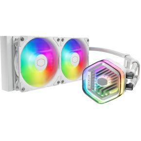 Cooler Master MasterLiquid 240 ATMOS White Processor Kit voor vloeistofkoeling 12 cm Wit 1 stuk(s)