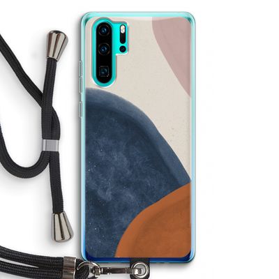Geo #1: Huawei P30 Pro Transparant Hoesje met koord