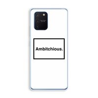 Ambitchious: Samsung Galaxy Note 10 Lite Transparant Hoesje Ambitchious: Samsung Galaxy Note 10 Lite Transparant Hoesje