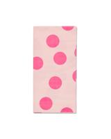 HEMA Servetten stip roze 40x40cm - 12 stuks