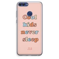 Cool Kids Never Sleep: Huawei P Smart (2018) Transparant Hoesje