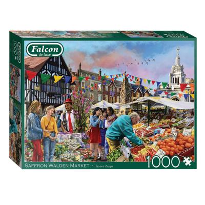 Jumbo Falcon legpuzzzel - saffron walden market, 1000st.