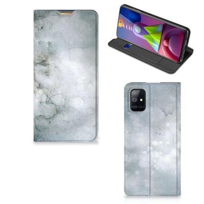 Bookcase Samsung Galaxy M51 Painting Grey Bookcase Samsung Galaxy M51 Painting Grey