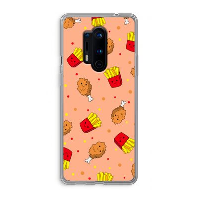Chicken 'n Fries: OnePlus 8 Pro Transparant Hoesje