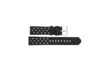 Horlogeband Tag Heuer CAZ1010 / FT8024 / BT0724 Rubber Zwart 21.5mm