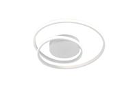Trio Moderne plafonnièreZibal Ø 39cm wit - R62911131