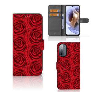 Motorola Moto G31 | G41 Hoesje Red Roses