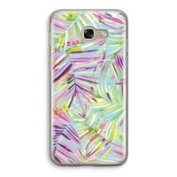 Tropical Palms Blue: Samsung Galaxy A5 (2017) Transparant Hoesje