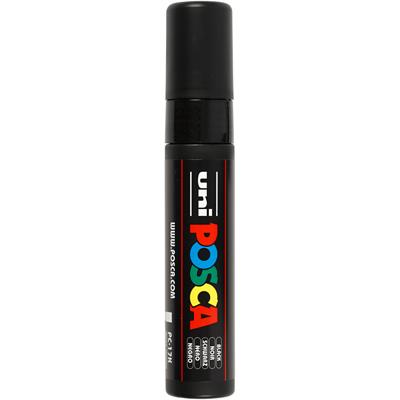 Uni-Posca Posca marker, afm pc-17k, lijndikte 15 mm, extra breed, zwart, 1 stuk