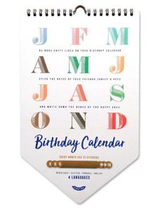 Birthday Calendar (Kalender)
