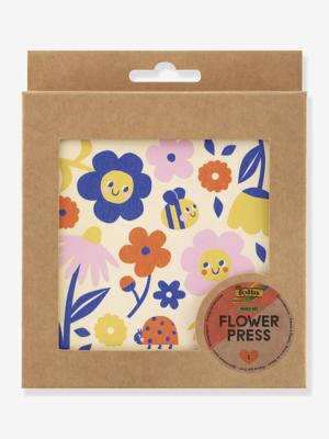 Basisset bloemenpers FOLIA hout
