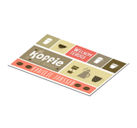 Welkom terug koffie placemat Welkom terug koffie placemat