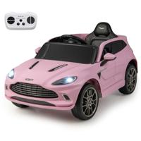Aston Martin DBX 12V Elektrische Kinderauto met 2,4G Afstandsbediening Modern Voertuig met LED-Verlichting en Muziek Afsluitbare Deuren
