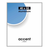 Nielsen Design Nielsen fotolijst 52523 accent glanzend zilver 40x50 cm