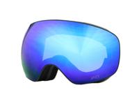 Aphex Frame + S2 Revo Gold En S1 Yellow Lens Skibrill+Lens Sneeuwbril Frame Black/S2 Blue/S1 Yellow OS