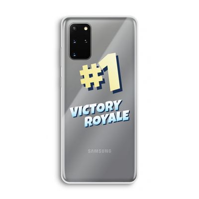 Victory Royale: Samsung Galaxy S20 Plus Transparant Hoesje