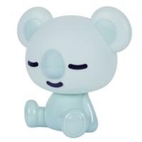 Home Deco Kids Nachtlampje Led - koala - USB - oplaadbaar - aan/uit knop - blauw - 25 cm