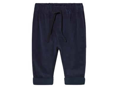 lupilu Baby corduroy broek (62/68, Marineblauw)
