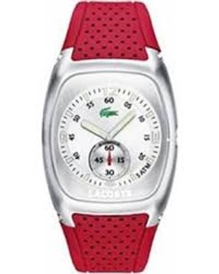 Horlogeband Lacoste 2010326 / LC-10-1-14-0027 Rubber Rood 23mm