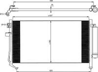 Condensor, airconditioning 35869