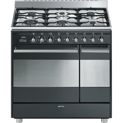 Smeg SNLK926MA9 Gasfornuis Antraciet