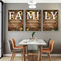 Familie Bloemen Muurdecoratie - Home & Living - Spiritueelboek.nl