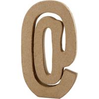 Creativ Company Teken, @, h: 19,9 cm, b: 11,5 cm, dikte 2,6 cm, 1 stuk