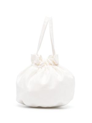 Il Gufo mini sac à lien de resserrage - Blanc