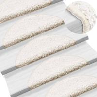 VidaXL Trapmatten 10 st 56x17x3 cm wit
