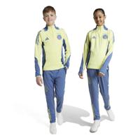 adidas Ajax Trainingspak 1/4-Zip 2024-2025 Kids Geel Blauw - thumbnail