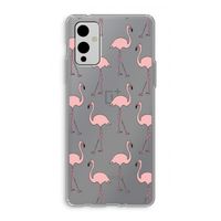 Anything Flamingoes: OnePlus 9 Transparant Hoesje