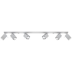 Plafondlamp MERIDA 6L grijs