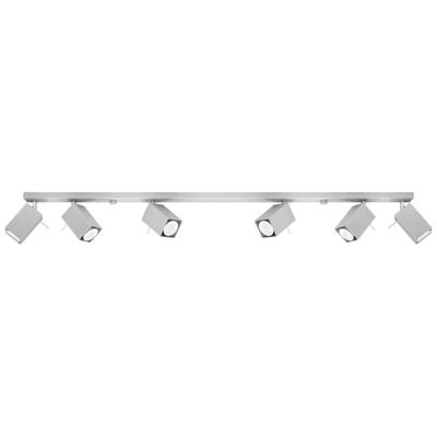 Plafondlamp MERIDA 6L grijs
