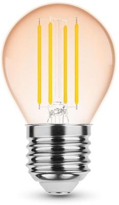 Enzo Modee led kogel e27 4-28w 1800k filament amber dimbaar - led7430 Enzo Modee led kogel e27 4-28w 1800k filament amber dimbaar - led7430