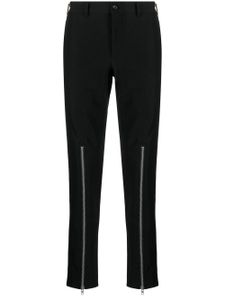 Comme des Garçons Homme Plus pantalon skinny à détails de zips - Noir