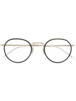 Garrett Leight lunettes de vue à monture ronde - Noir