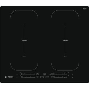 Indesit IB 88B60 NE Zwart Ingebouwd 59 cm Inductiekookplaat zones 4 zone(s)