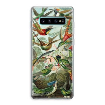 Haeckel Trochilidae: Samsung Galaxy S10 Plus Transparant Hoesje