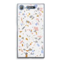 Terrazzo N°8: Sony Xperia XZ1 Transparant Hoesje