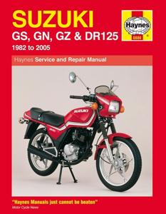 SuzukiGS, GN, GZ & DR125Singles (82 - 05) 0888