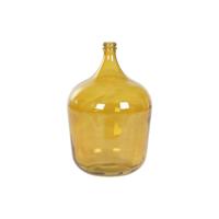 Vaas DKD Home Decor Oranje Gehard glas 36 x 36 x 56 cm