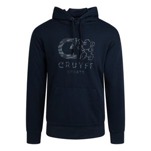 Cruyff Xinner Hoodie Kids Donkerblauw Camo Blauw Grijs