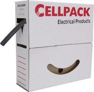 CellPack 127073 Krimpkous zonder lijm Zwart 12.70 mm 6.40 mm Krimpverhouding:2:1 8 m