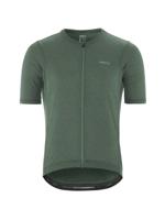 Craft everyday wool korte mouw fietsshirt heren atlantic melange