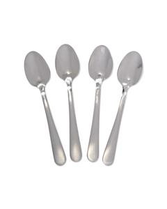 HEMA Theelepels 15cm Sydney - 4 Stuks (zilver)