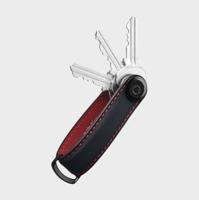 Orbitkey Matte Leather Key Holder Ember