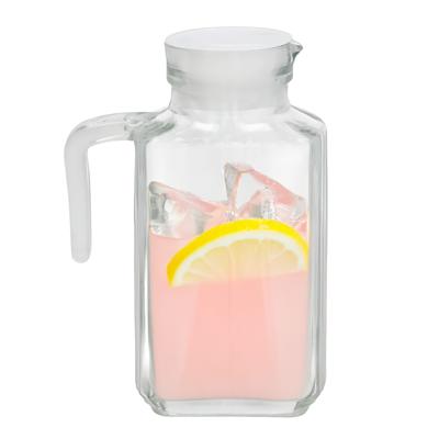 Gerimport schenkkan Lucia - Limonadekan - Waterkan - Met deksel - 1,5L - glas